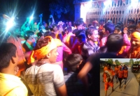 <p>शिव भक्तो व् ग्रामीणों ने धूम धाम से मनाया कजरी तीज का पर्व</p>